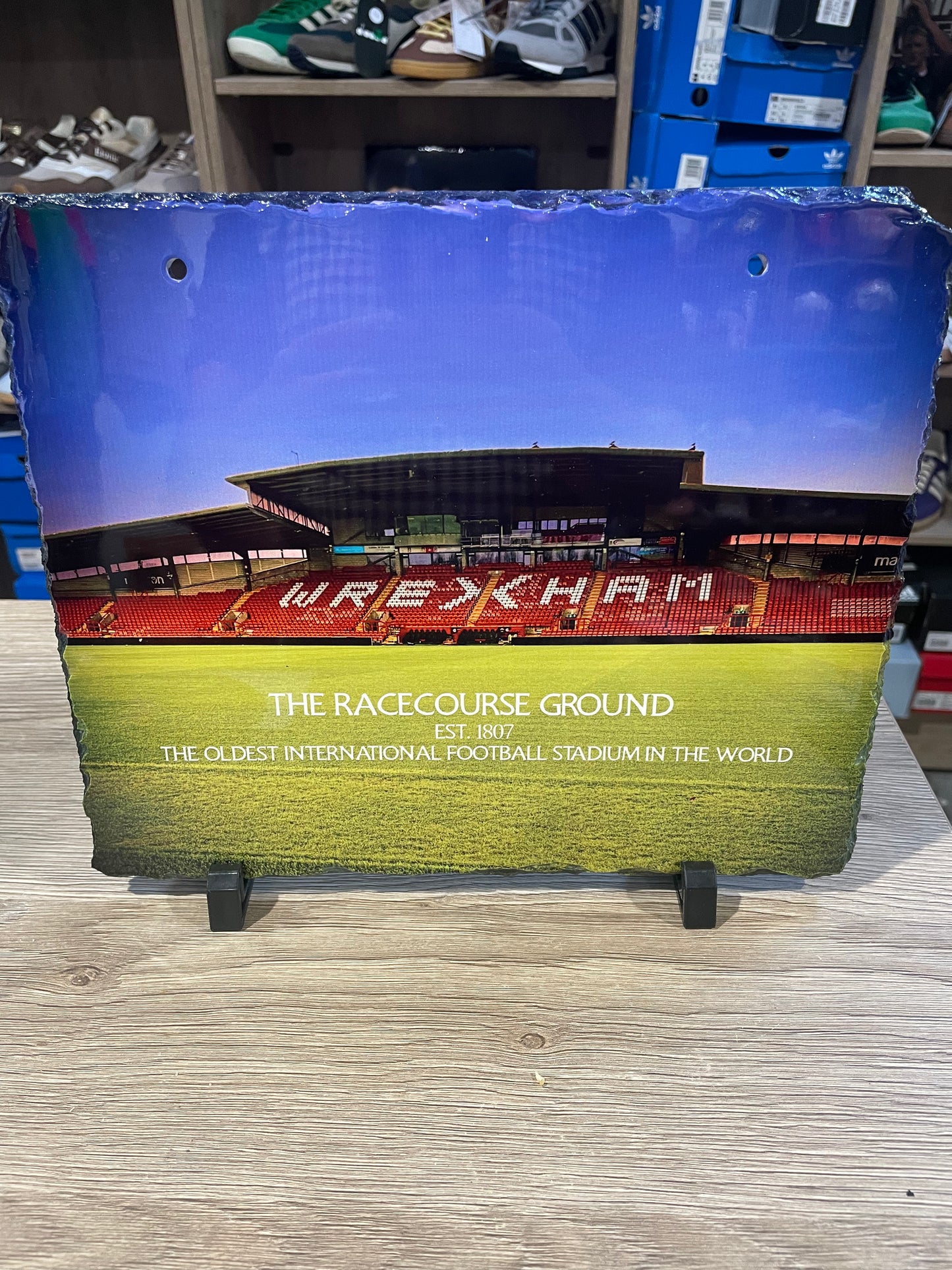 The Racecourse Ground slate