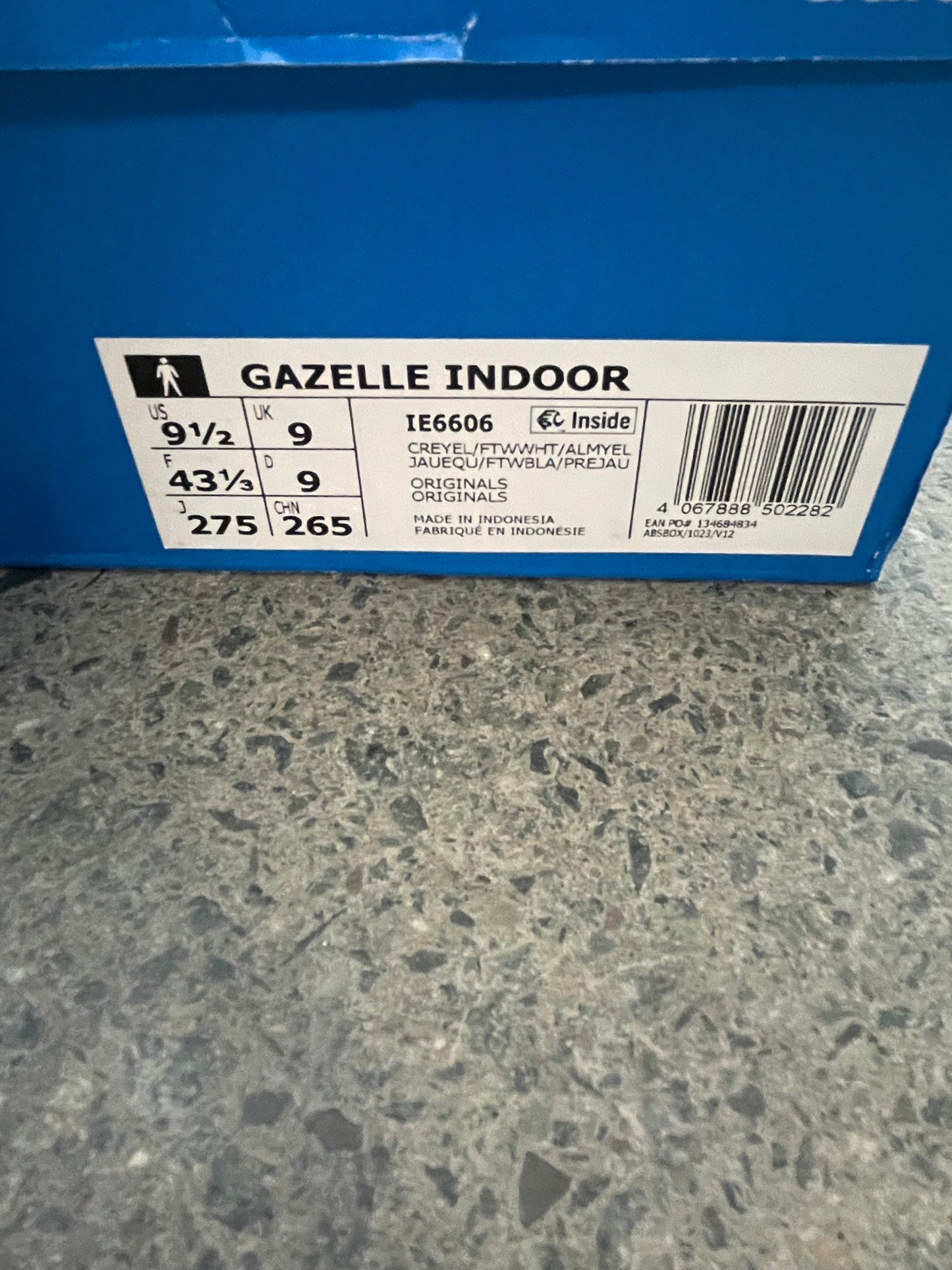 Adidas Gazelle indoors