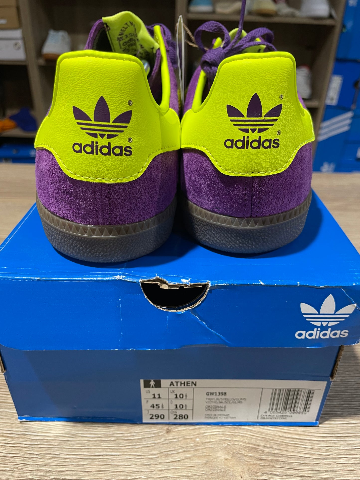 Adidas Athens Trainers - Size UK 10.5