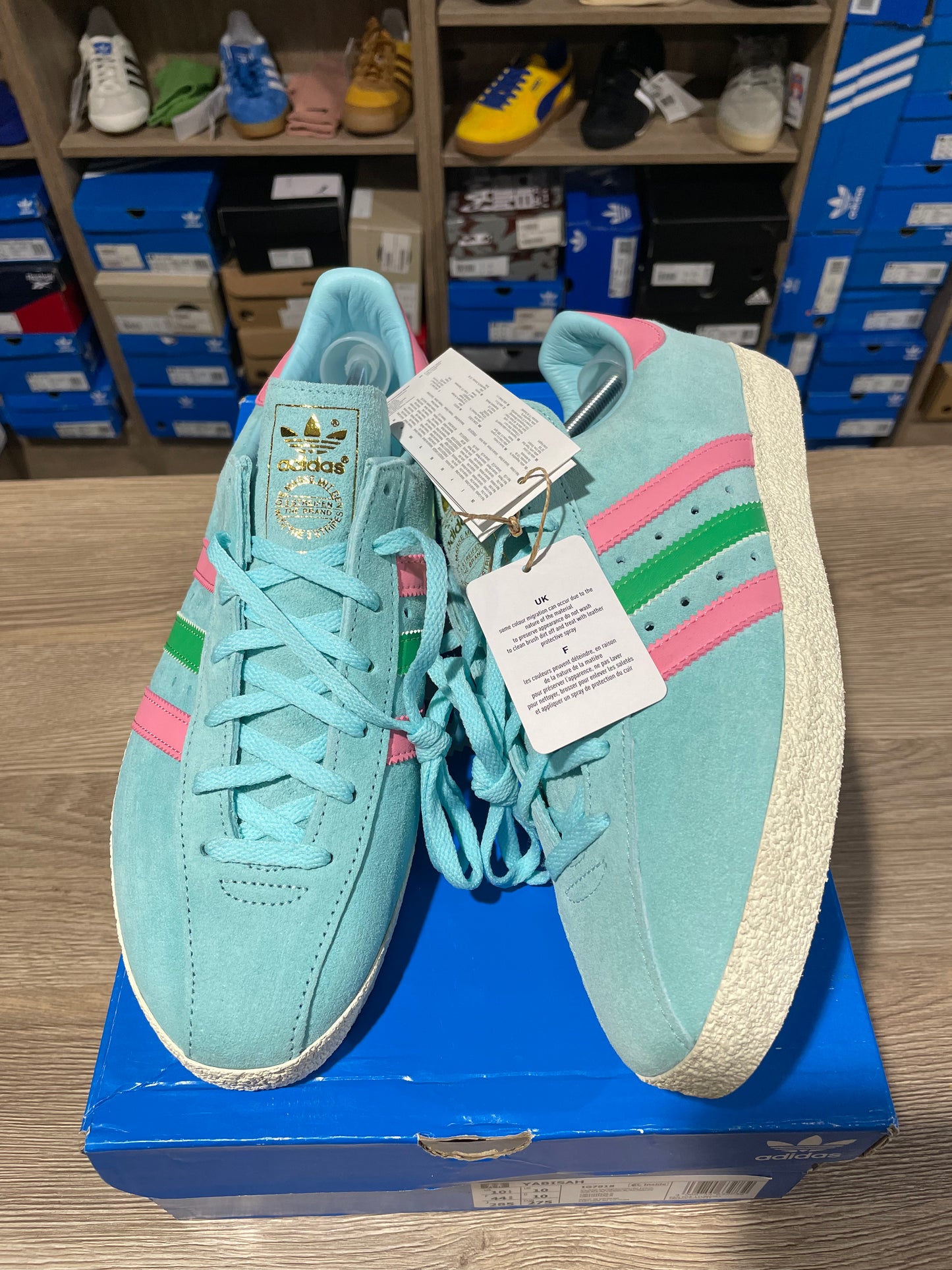 Adidas Yabish Trainers (Ibiza) - Size UK 10