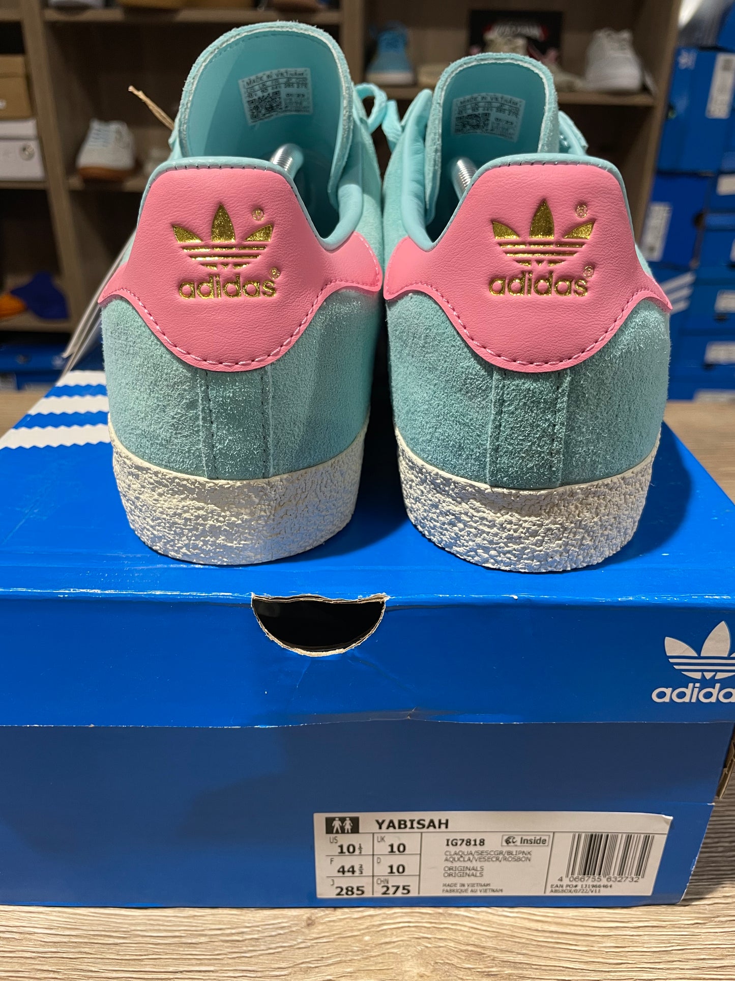 Adidas Yabish Trainers (Ibiza) - Size UK 10