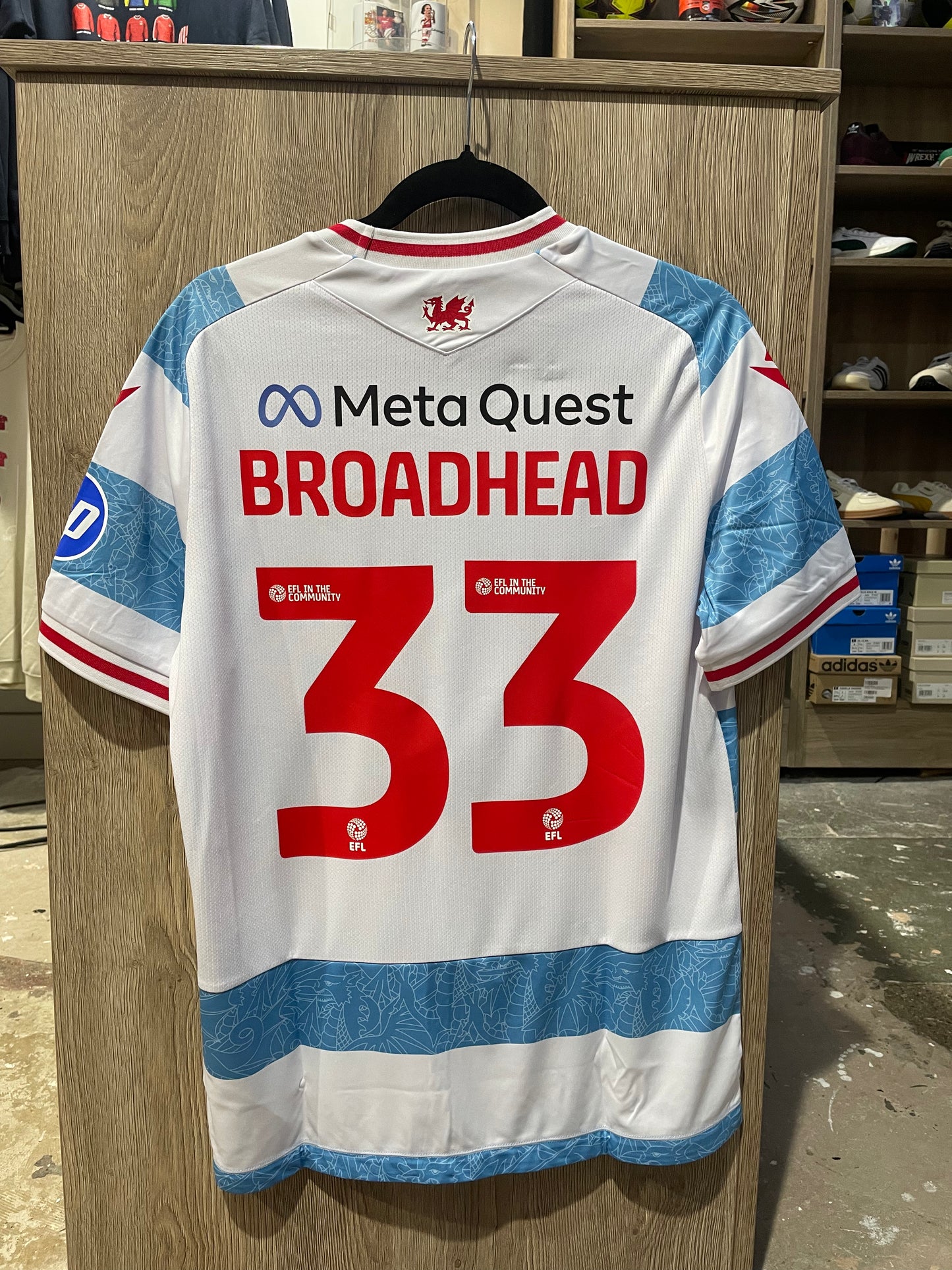 Wrexham AFC Third Shirt.