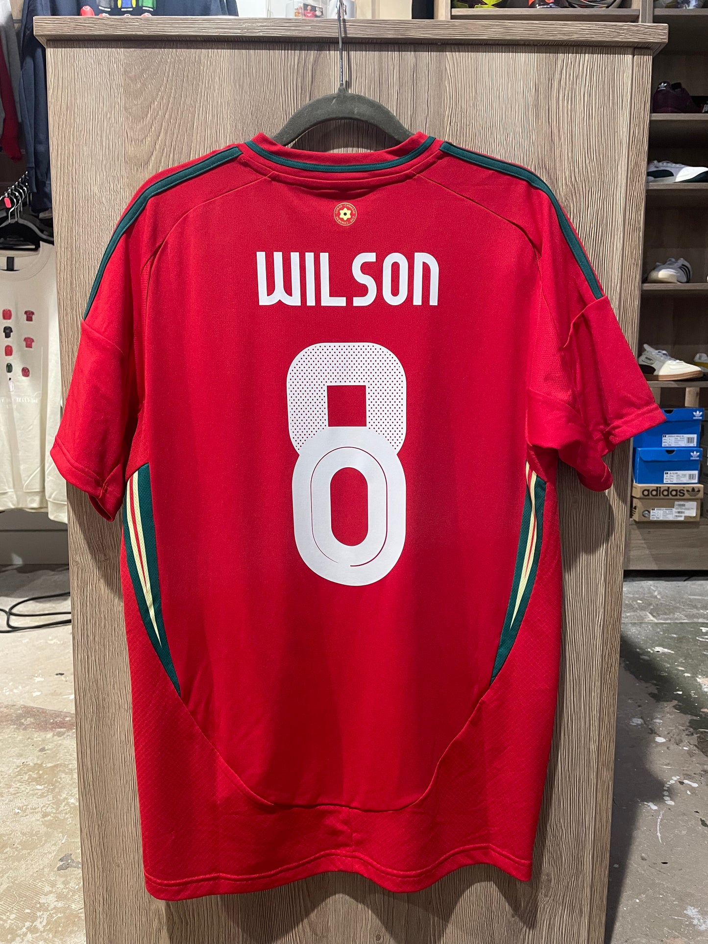 Wales Home Shirt.