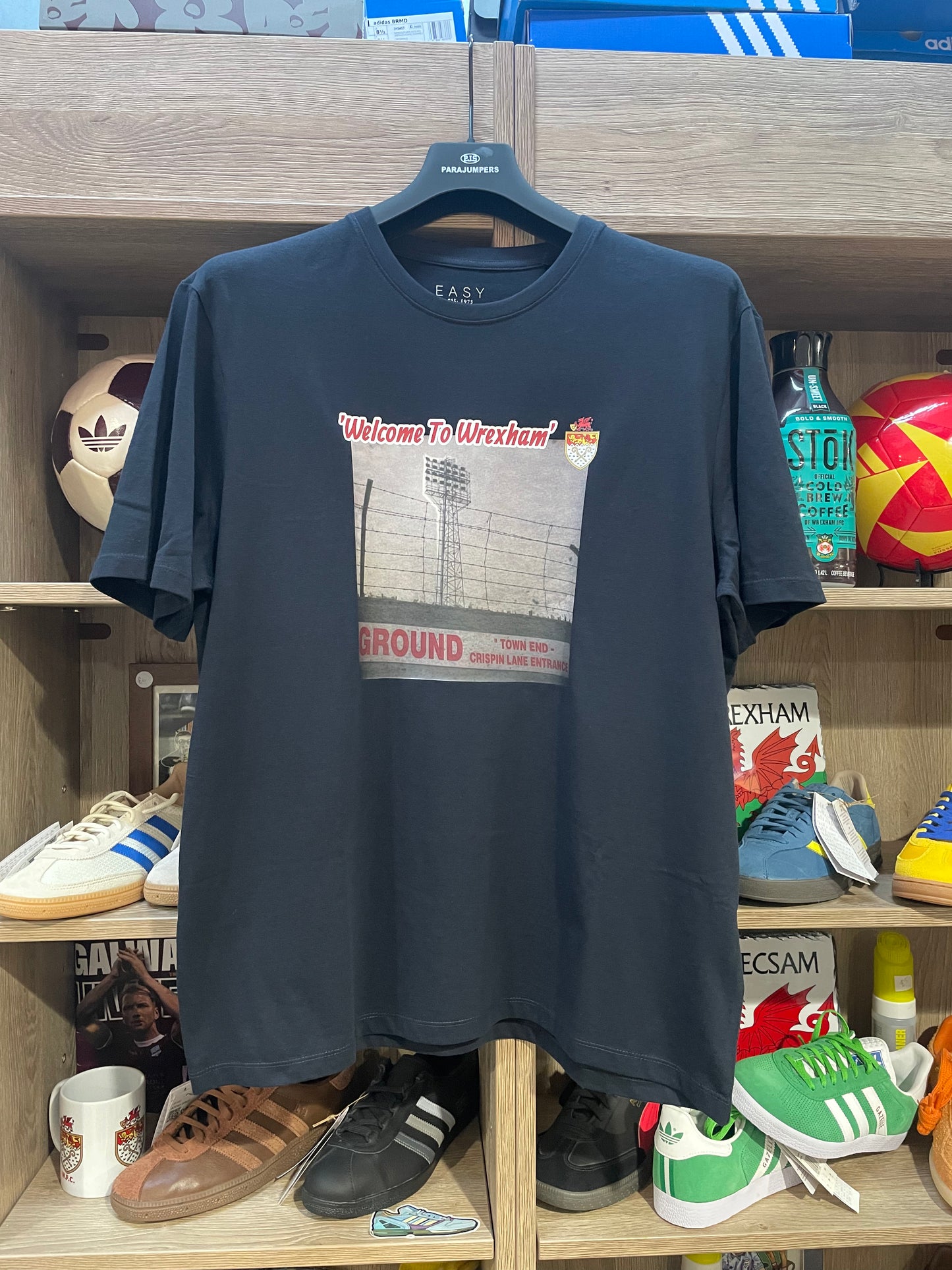 Wrexham welcomes t-shirt