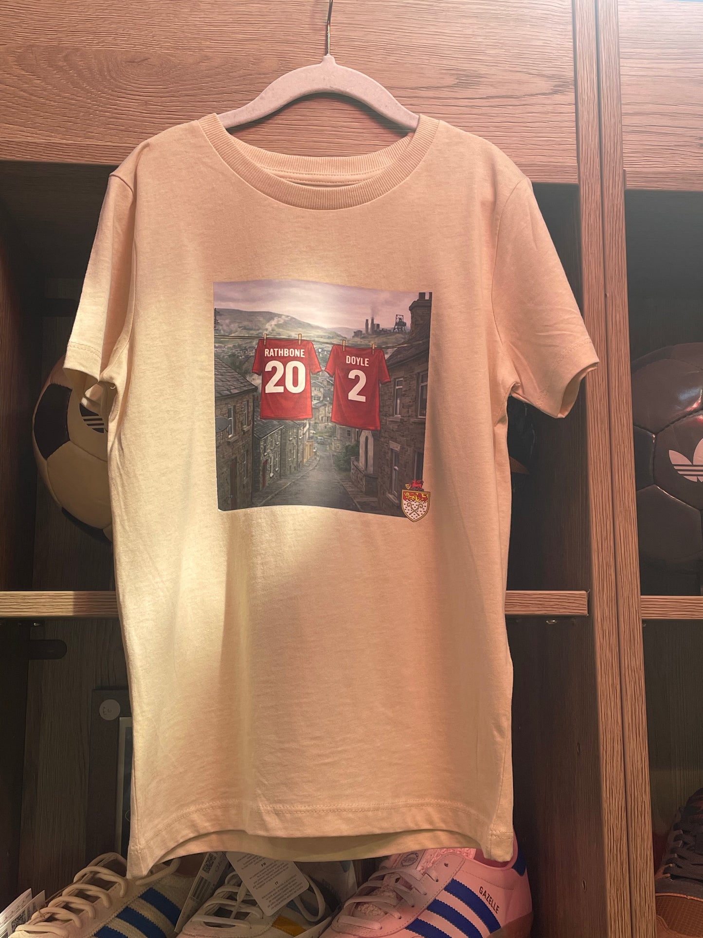 'Wrexham washing line' T-Shirt